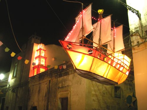 Festa dei Lampioni, il vascello / @flickr / salentoexplora