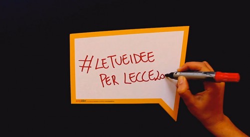 Lecce 2019, le idee da condividere / Lecce2019-Pagina Ufficiale Fb