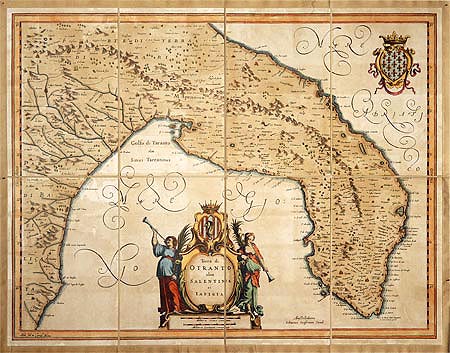 mappa Salento